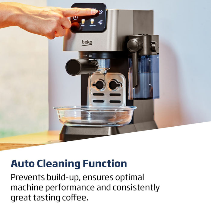 Beko CaffeExperto Espresso Coffee Machine - Stainless Steel - CEP5304X