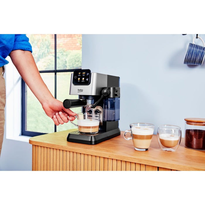 Beko CaffeExperto Espresso Coffee Machine - Stainless Steel - CEP5304X